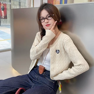 💥TOPLIST💥(F930) เสื้อคาร์ดิแกนไหมพรมผ้านุ่ม ปักลายหัวใจสุดคิวท์