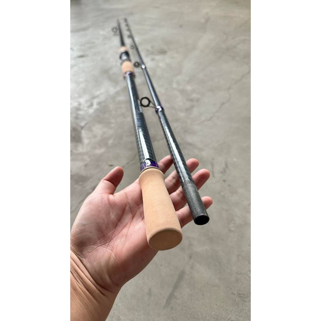 คันสปิ้น Novamax (โนว่าแม็ก) เวท 8-15 ปอนด์    -ลายคันเคฟล่าทั้งคัน