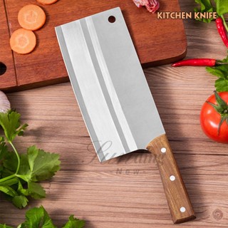 มีดทำครัว A2669 มีดแล่ เกรดพรีเมี่ยม มีดหั่นหมู มีดปังตอสับก…