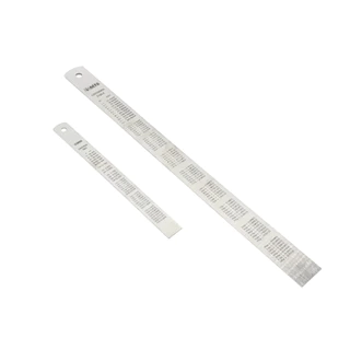 ไม้บรรทัดสแตนเลส ไม้บรรทัดเหล็ก ให้เลือก ขนาด 15 cm ( 6นิ้ว ) , 30 cm ( 12 นิ้ว ) ฟุตเหล็ก ไม้บรรทัด ไม้บรรทัดฟุตเหล็ก