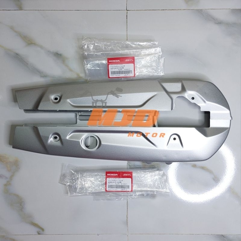 แท้ศูนย์ บังโซ่ ครอบโซ่เวฟ125iปลาวาฬ เวฟ125i LED ปี 2018-2022