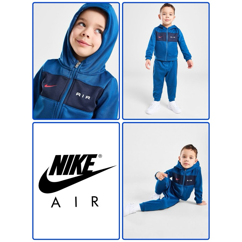 Hot Sale ชุดเซ็ทเสื้อแจ็คเก็ตฮูด เด็กผู้ชาย-เด็กผู้หญิง จาก Nike งานแท้ มีตำหนิ