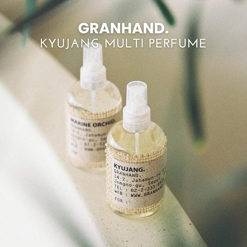 โค้ด VDO ลด 30% [แบ่งน้ำหอม] GRANHAND : KYUJANG Multi Perfume