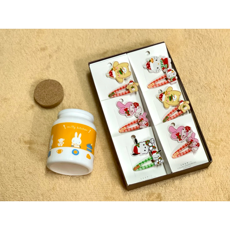 เซ็ตคู่ซาริโอกิ๊บติดผม คริสต์มาส sario Christmas twin set