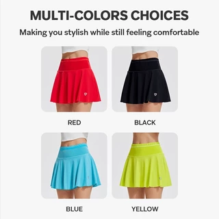 Cosleaf กระโปรงสปอร์ตเอวสูง Lyarc Fabric มีกระเป๋ารอบเอว ผ้ายืด แห้งไว มีซับใน ใส่ได้ทั้งแฟชั่นและกีฬา