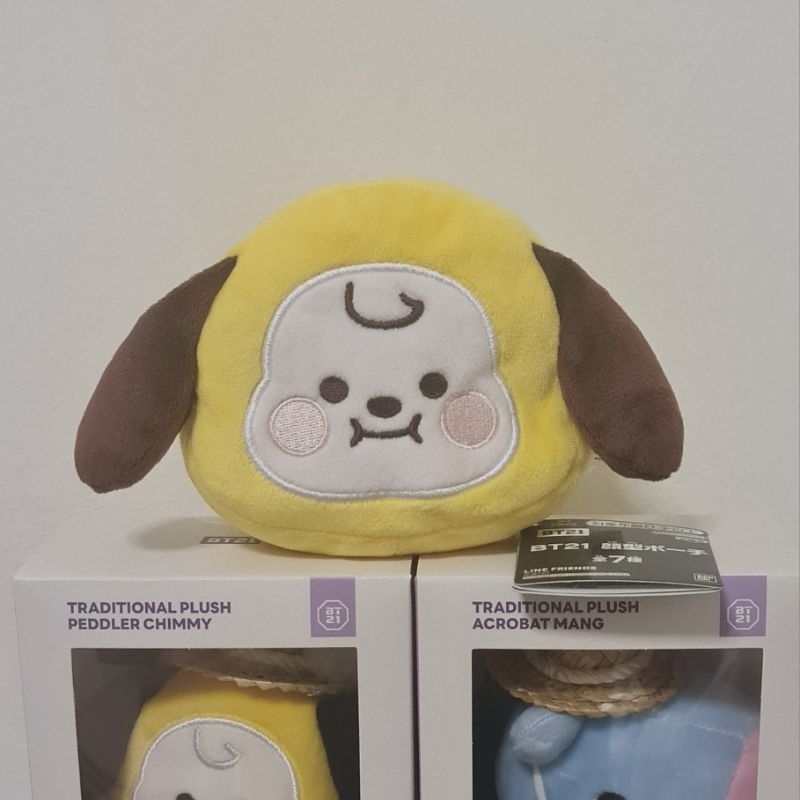 BT21 Pouch / coin case Chimmy❤️ หนานุ่มน่ารักมากกก Line friends 🇯🇵