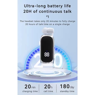 หูฟังบลูทูธ Kawa K88 ตัดเสียงลมดีมาก แบตอึดคุยต่อเนื่อง 20 ชม กันน้ำ IPX5 Type C Fast charge