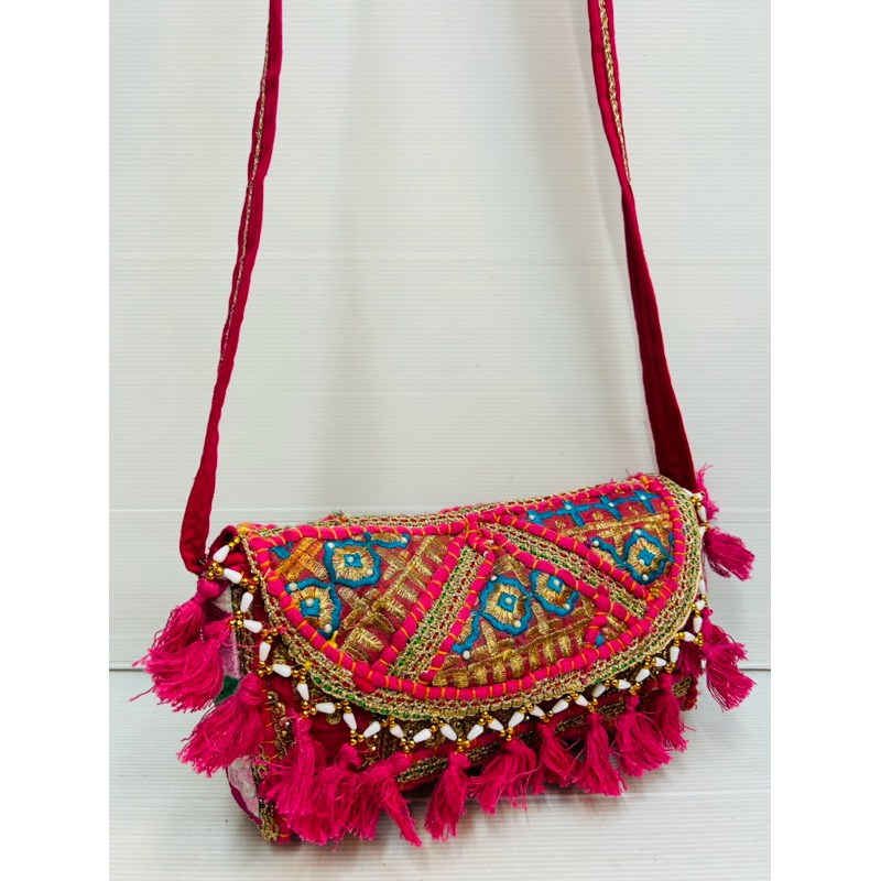 กระเป๋าอินเดีย ครอสบอดดี้ Indian Sling Bag