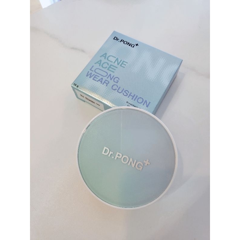 คุชชั่น Dr.pong สภาพ 98% แค่ลอง No 1.5 Nude Dr.pong acne ace longwear cushion