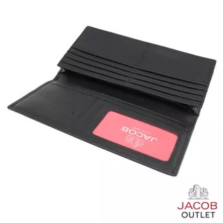 JACOB กระเป๋าสตางค์ ทรงยาว SMITH - Soft Leather Long Wallet - รุ่น 22499