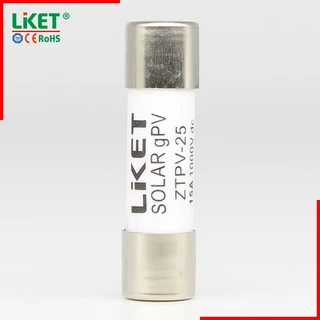 LIKET Fuse DC 1000V 3A 6A 10A 16A 20A 25A 32A ระบบโซล่าเซลล์ ฐานฟิวส์ ตลับฟิวส์ Fuse Box (ZTPV-25)
