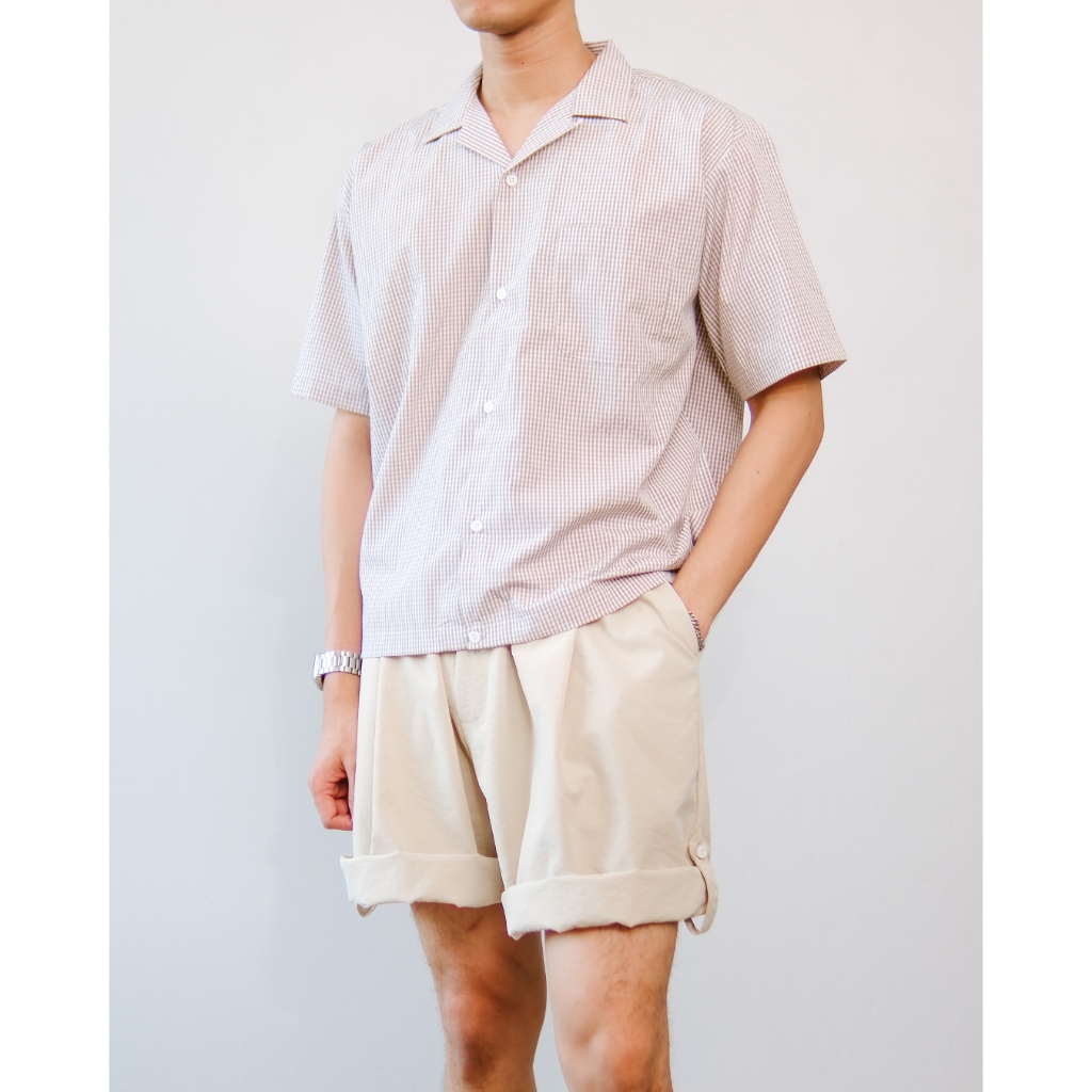 Summer Flowing Shirt | เสื้อเชิ้ต สไตล์ซัมเมอร์ ดีเทลชายเสื้อกระดุม