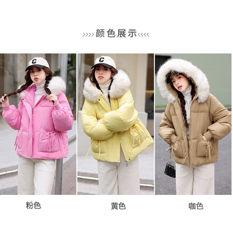 เสื้อโค้ทผู้หญิงกันหนาว เสื้อกันหนาวมีฮู้ด 🇹🇭พร้อมส่งในไทย🇹🇭 พร้อมเปอร์ขน ส่งเที่ยวนอก กันหนาวได้ดี  ICYW VISIER - รูปที่ 5