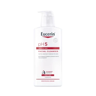 Eucerin pH5 SENSITIVE SKIN FACIAL CLEANSER 400 ML ยูเซอริน เจลล้างหน้าสูตรอ่อนโยน สำหรับผิวบอบบางแพ้ง่าย