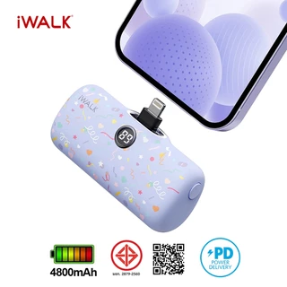 iWALK LinkPod Pro5000PL: Candy แบตสำรองไร้สายใช้ได้กับ iPhone เกือบทุกรุ่น *ยกเว้น iPhone16,15*