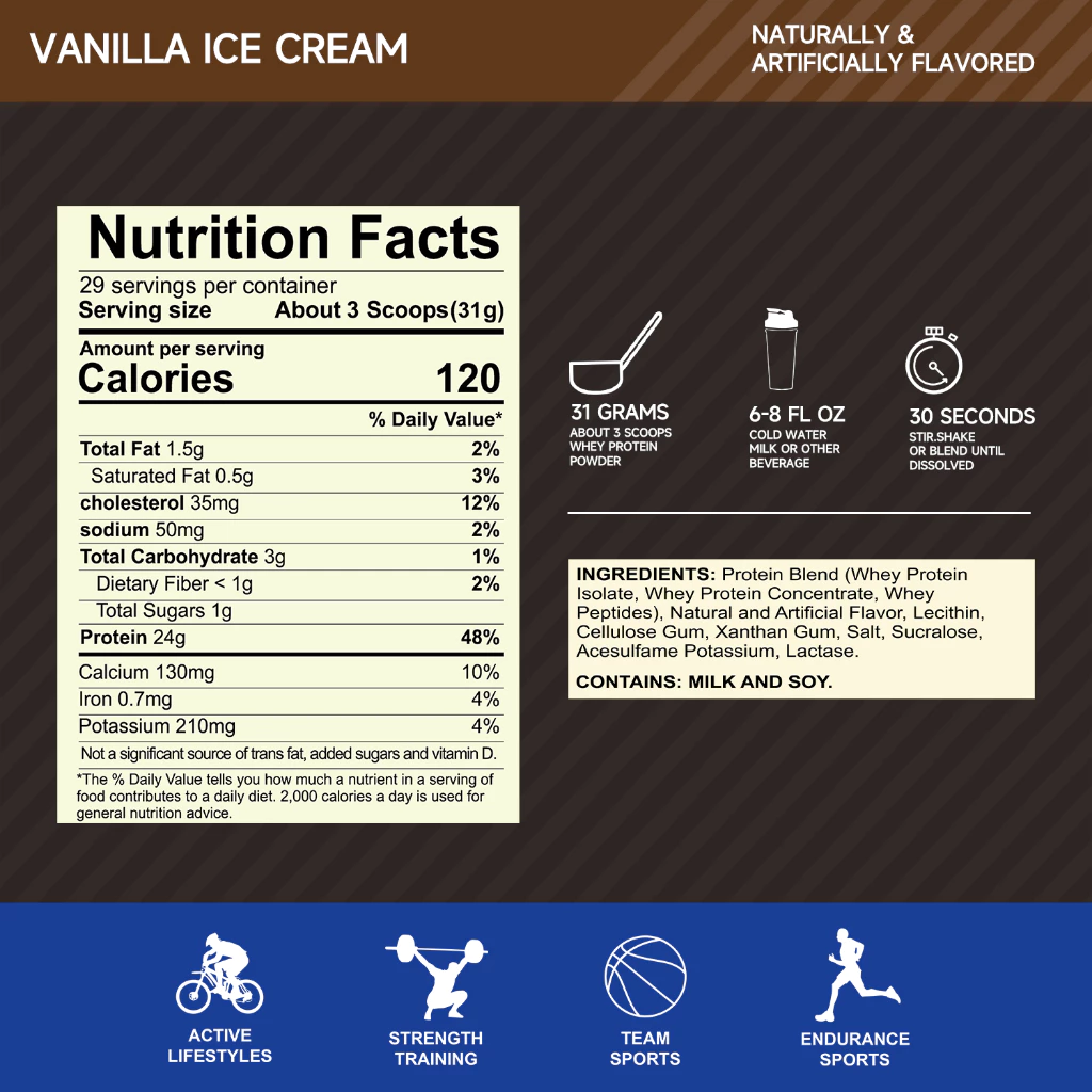 QiuMi Whey Protein Isolate BCAA ผง thumbnail 9