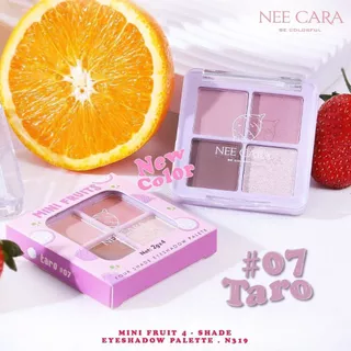 ถูก/แท้/มีไลฟ์ (มีสีใหม่) พาเลทท์ Nee Cara Mini Fruit อายแชโดว์ มินิฟรุต พาเลท ทาตา ชิมเมอร์ ตาวิ้ง อายแชโดว์เกาหลี