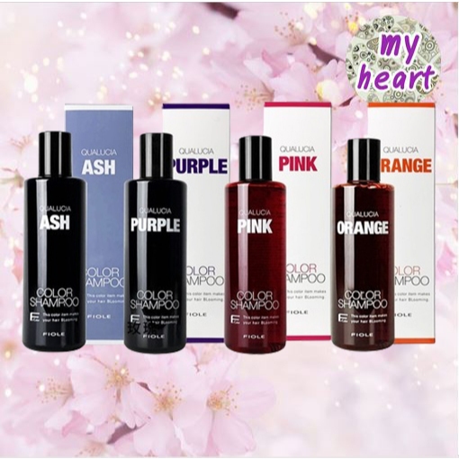 FIOLE Qualucia Color Shampoo 250 ml แชมพูดูแลสีผม ให้สีสดชัดยาวนาน ชะลอสีเฟด