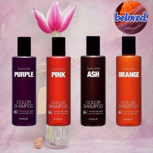 FIOLE Qualucia Color Shampoo 250 ml แชมพูดูแลสีผม ให้สีสดชัดยาวนาน ชะลอสีเฟด