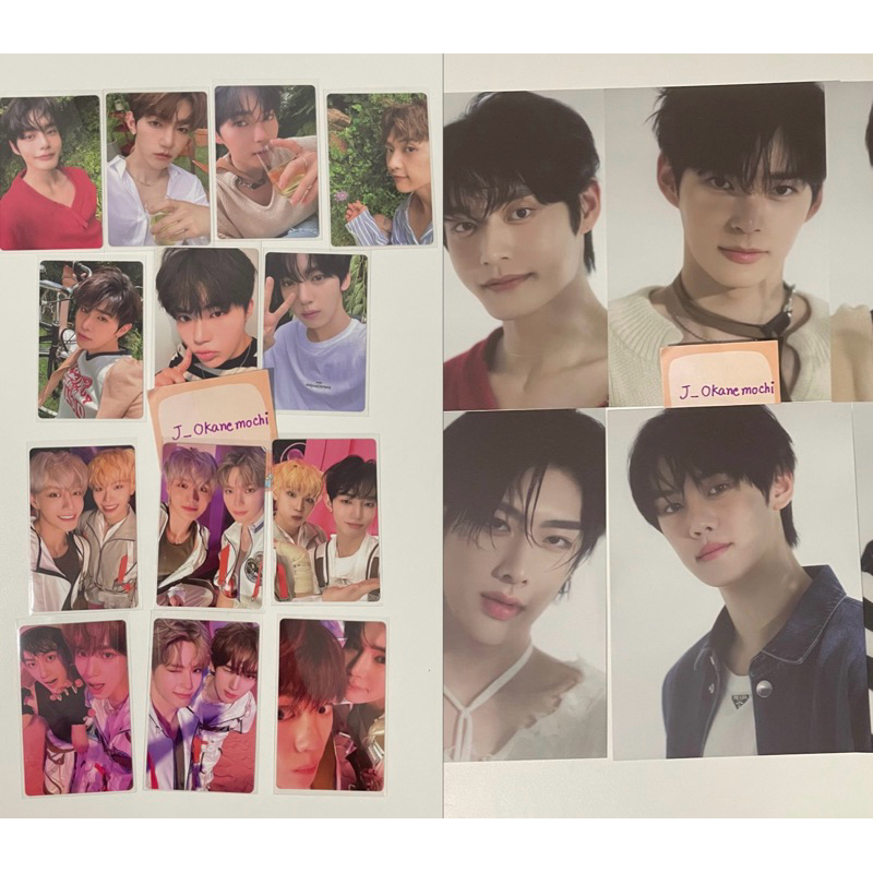 พร้อมส่ง Zerobaseone cinema paradise zerose version ของในบั้ม การ์ดบั้ม photocard pc postcard zb1 unit pc