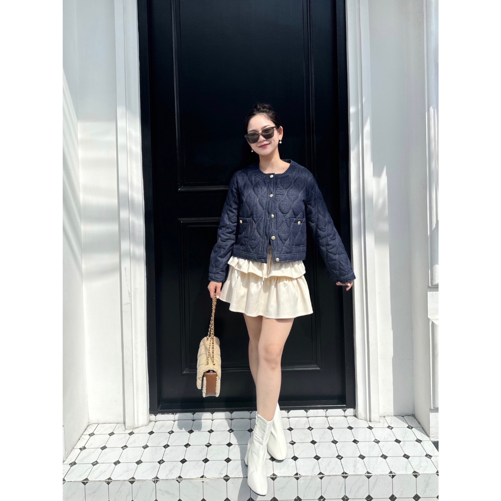 Basicsbysita : M114 - Fluffy Denim Jacket