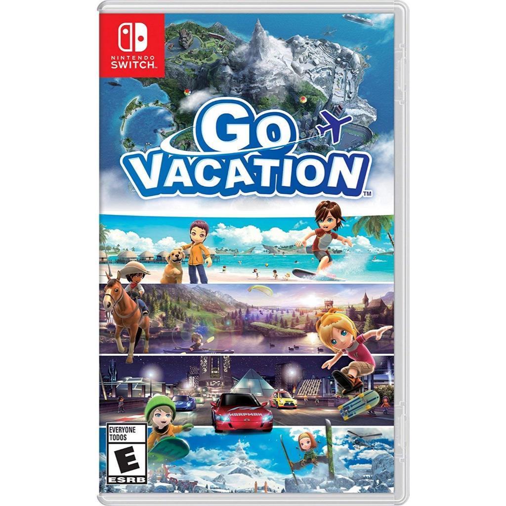แผ่นเกม Nintendo  Go Vacation -ของแท้ Synnex ไม่มีประกัน