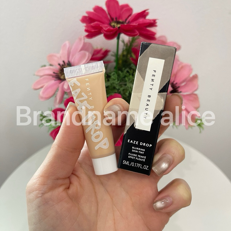 แท้💯  Fenty Beauty Eaze Drop Blurring Skin Tint 5ml สี 08 รองพื้นเนื้อซอฟต์แมตต์