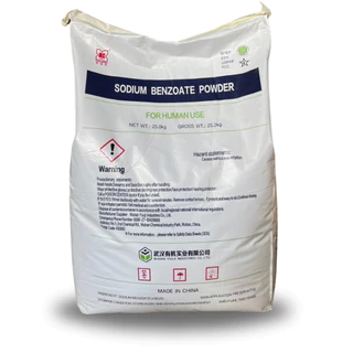 Sodium Benzoate Powder (China) : โซเดียม เบนโซเอต (สารกันเสีย ชนิดผง) (จีน) 1kg