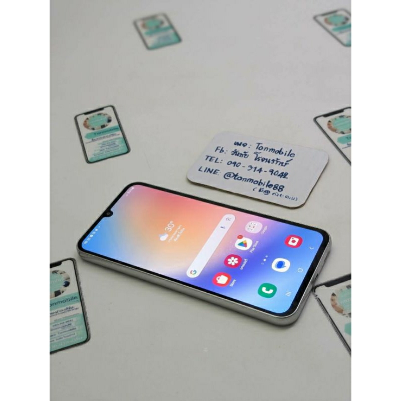 ขาย / เทิร์น Samsung Galaxy A34 5G 256 GB ศูนย์ไทย สภาพสวย มีตัวเครื่องอย่างเดียว ไม่มีอุปกรณ์อื่น ป