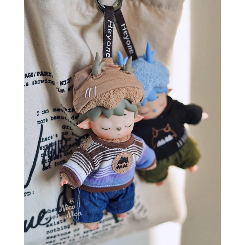 [แบบสุ่ม] Mimi’s City Walk Plush Keychain