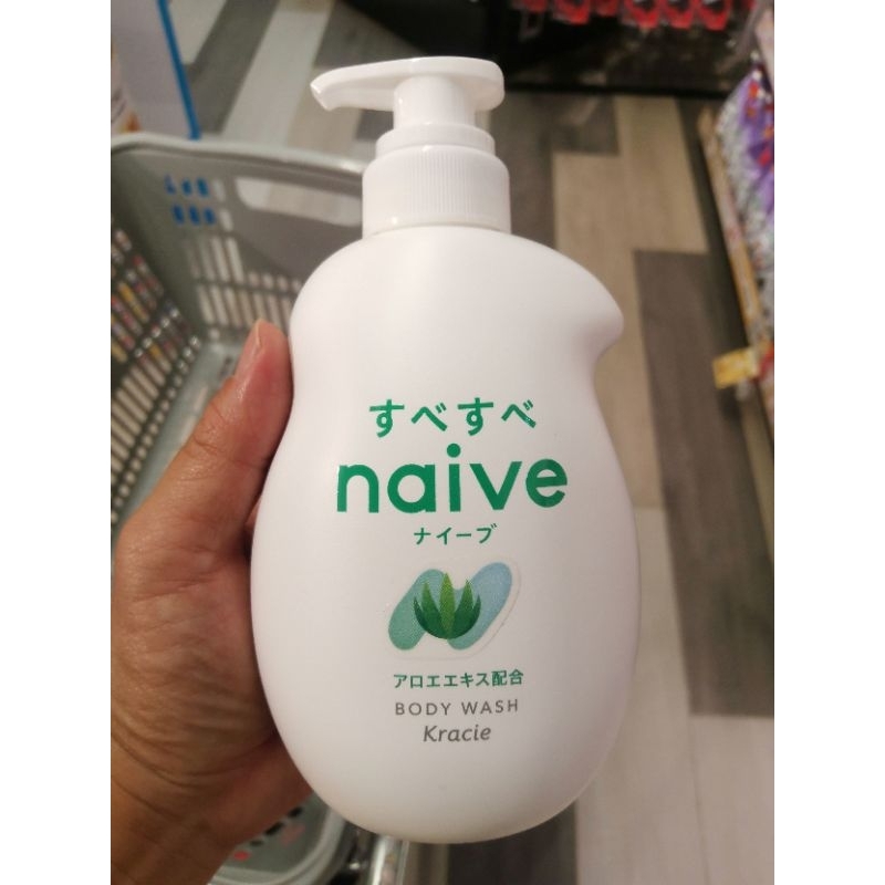 jt5​ ญี่ปุ่น​ ครีมอาบน้ำ​ ทำความสะอาด​ ผิวกาย​ สมุนไพร​ naive​ body​ wash​ serise​ 360-530g