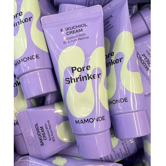 🔥ไม่แท้คืนเงิน/ตรงปก🔥MAMONDE Bakuchiol Pore Shrinker Cream 30ml - Refine & กระชับรูขุมขน เพื่อผิวเนียน!