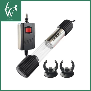 หลอดไฟ UV SOBO 11W. Lamp (กล่องขาว) หลอดยูวีฆ่าเชื้อโรค กำจัดแบคทีเรีย ทำให้น้ำใสไม่เกิดน้ำเขียว