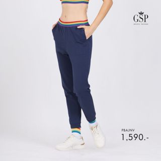 GSP กางเกงขายาวขาจั๊ม ผู้หญิง RE-LOOP Cool TEX สีกรมท่า PBAJ…