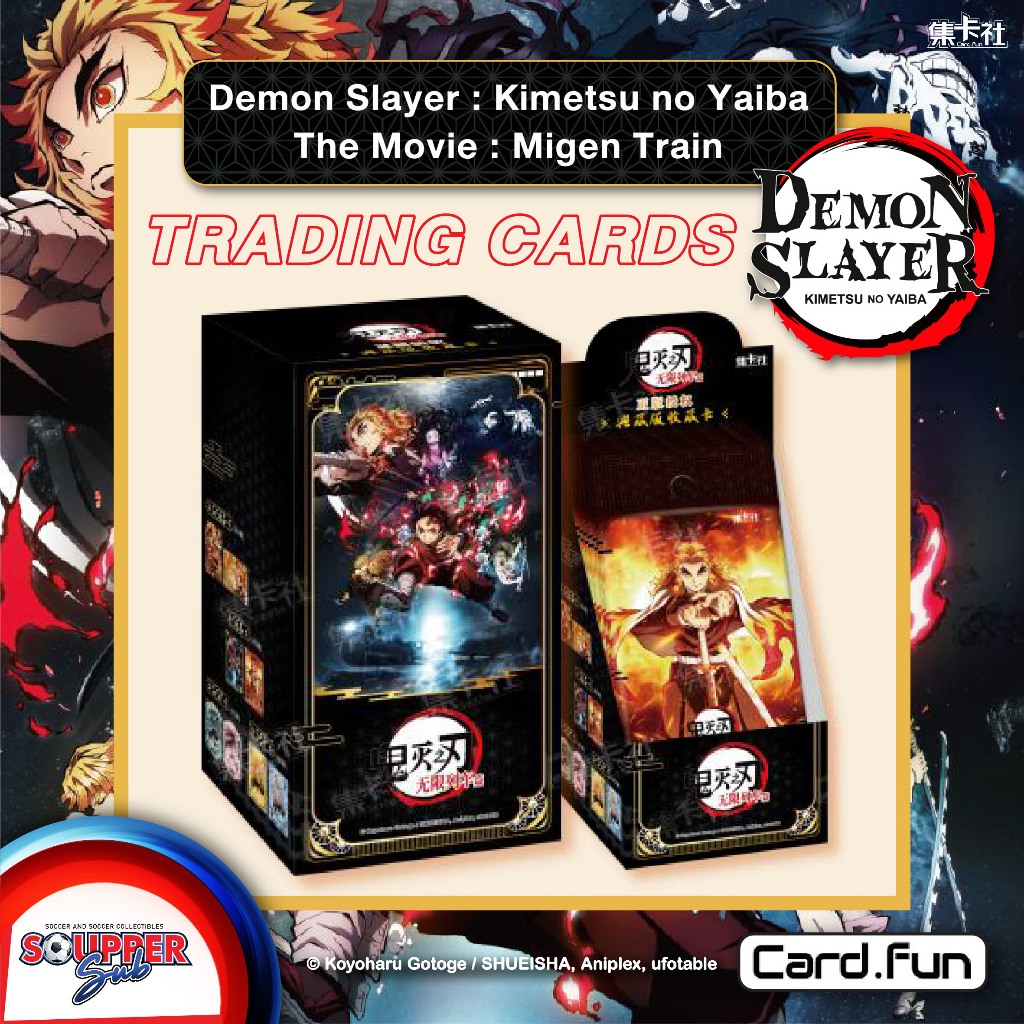 [ลิขสิทธิ์แท้] [พร้อมส่ง] Demon slayer : kimetsu no yaiba -the movie : Mugen train box
