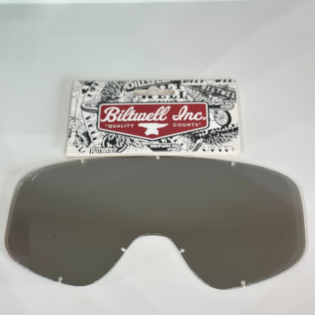 BILTWELL MOTO 2.0 GOGGLE LENS CHROME MIRROR