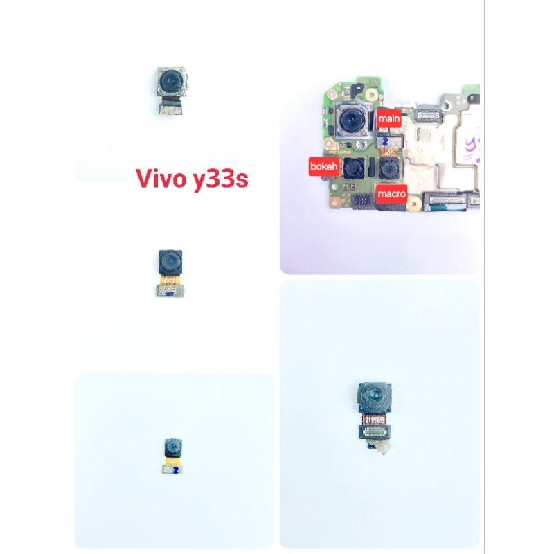 กล้องหลังกล้องหน้าใช้สำหรับ Vivo y33s(v2109)