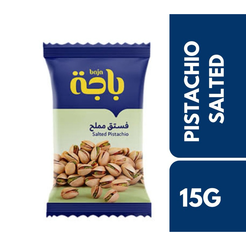 Baja Pistachio Salted 15g++ บาจา พิสตาชิโอ เกลือ 15 กรัม