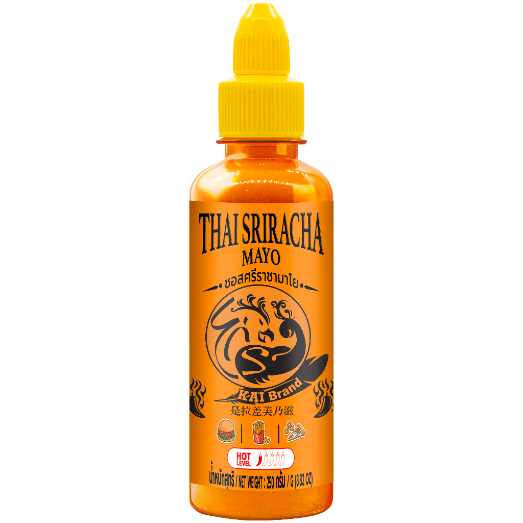 ซอสศรีราชามาโย ไก่แบรนด์ 250 ก. / KAI Brand Thai Sriracha Mayo Sauce 250 g