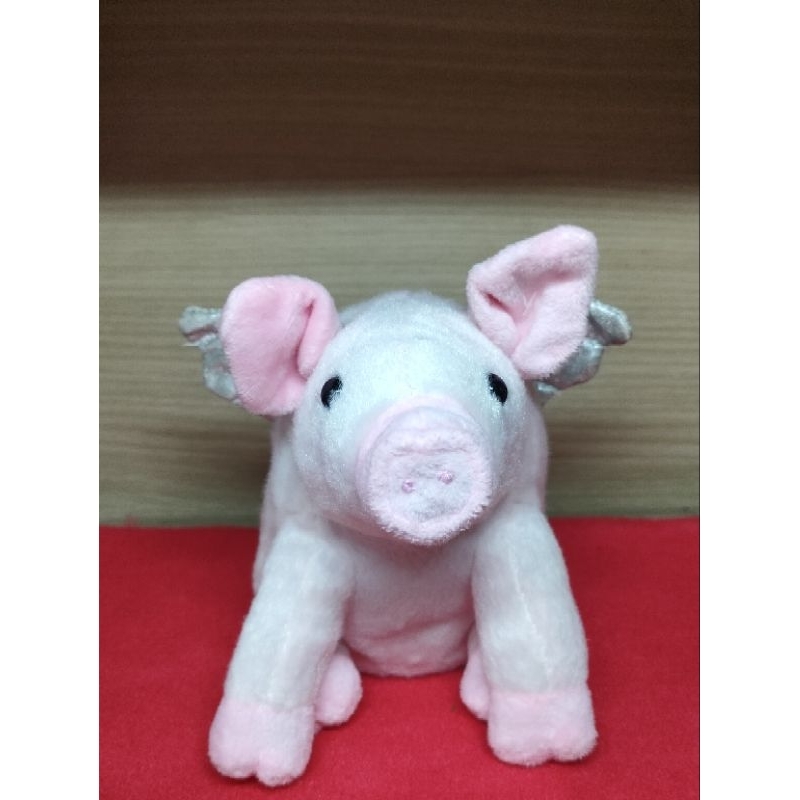 ตุ๊กตาหมูติดปีกนางฟ้า pig winged piggy doll