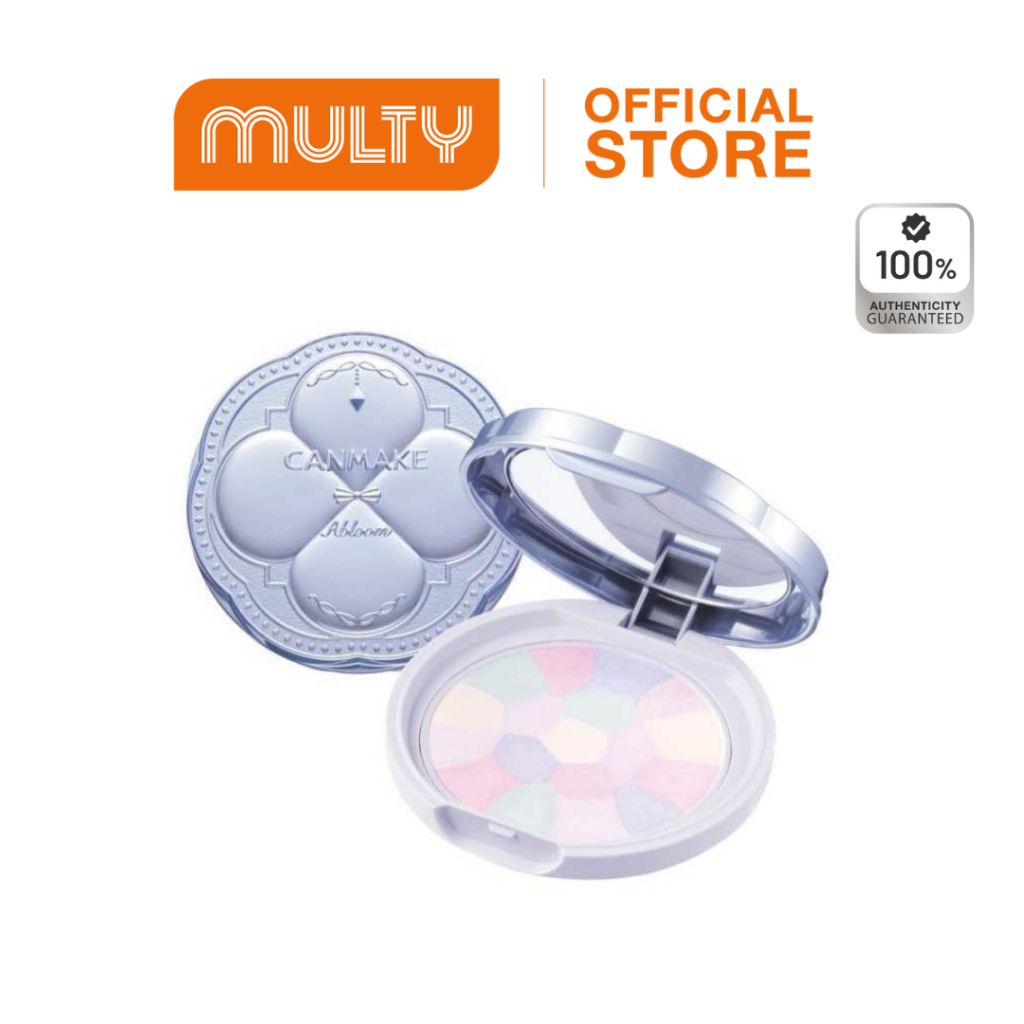 Canmake Illuminating Finish Powder Abloom (01) 6.5 g. อัดแข็ง 5 เฉดสี