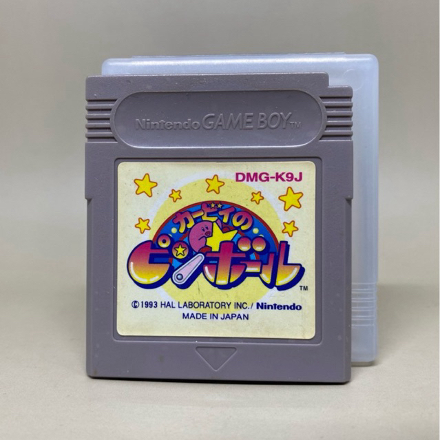 Kirby's Pinball (GB) | ตลับเปล่าเกมบอยแท้ | Gameboy Original Cartridge Japan | ใช้งานปกติ