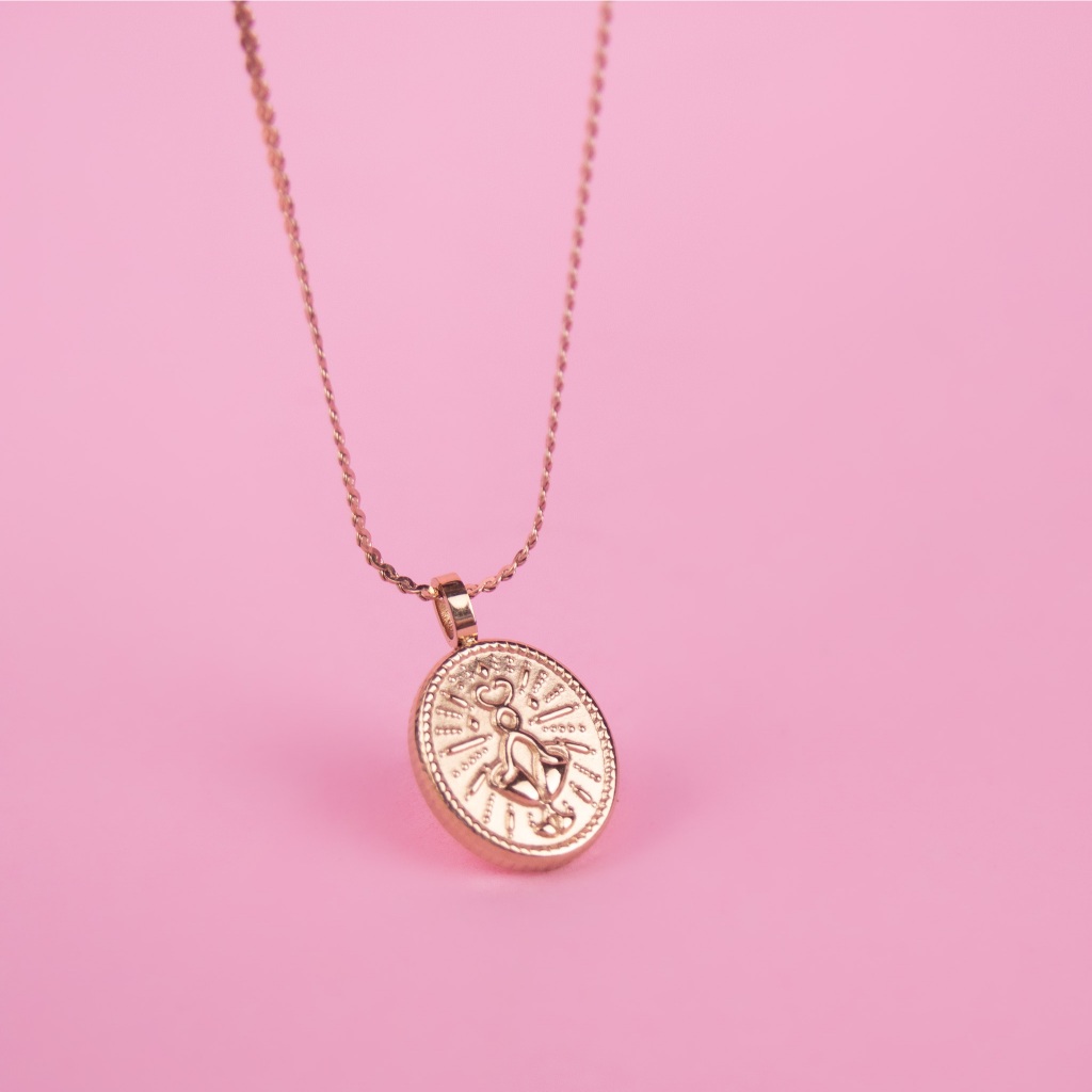 Mystylebylalita The Glory Collection Two of Cups Necklace สร้อยคอสแตนเลส สลักชื่อฟรี *รบกวนแจ้งในหมายเหตุ*