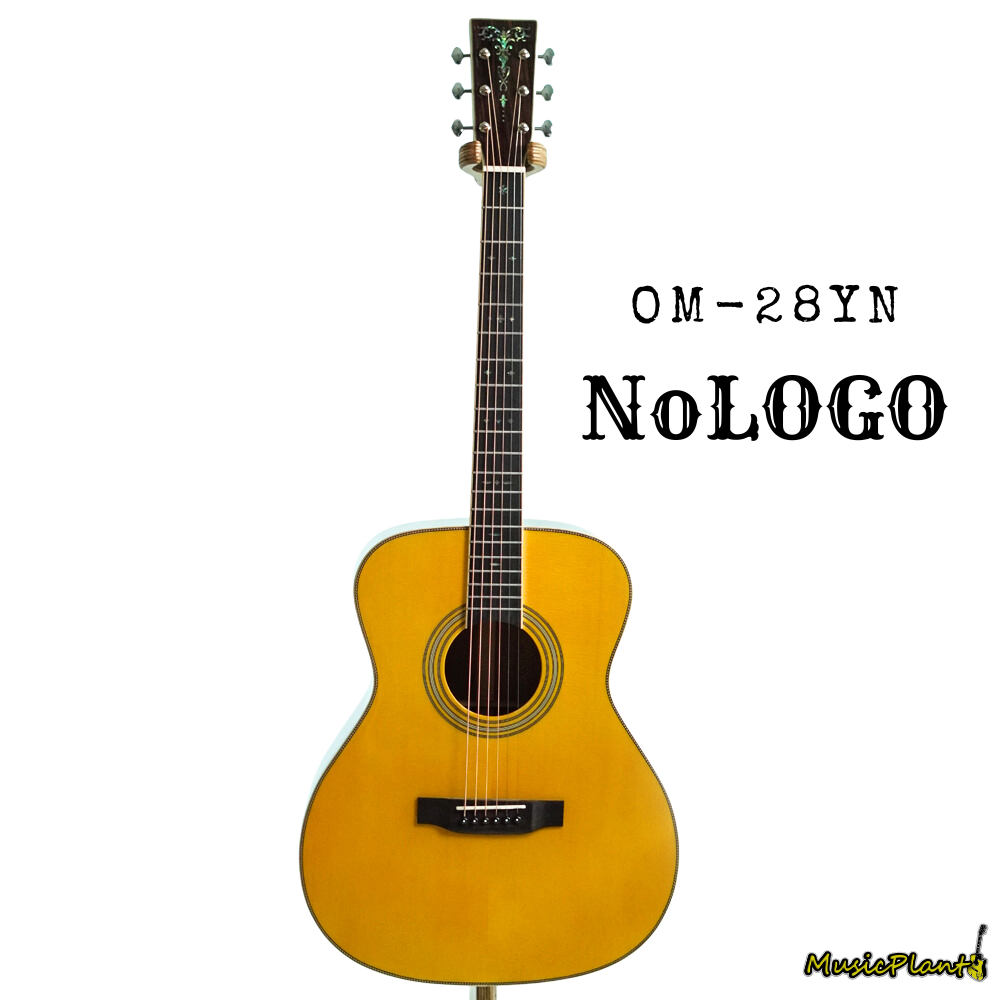 Nologo กีตาร์โปร่ง All Solid Guitars | OM28