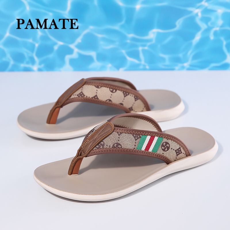 【PAMATE】รองเท้าแตะผู้ชาย แบบคลาสสิก สบายและเป็ดสำหรับการใช้งานในแต่ละวัน🔥ส่งเร็ว🔥