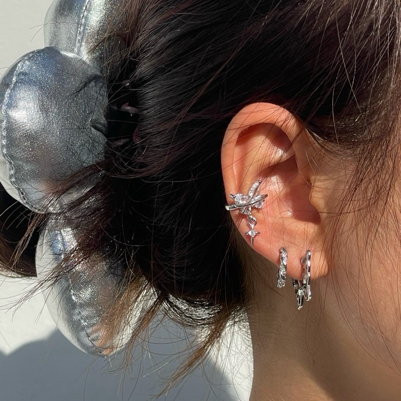 Outerouter butterfly set | ต่างหูเงินแท้