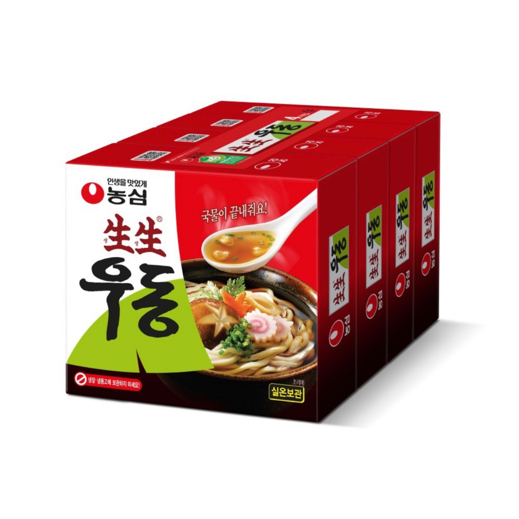 [ของแท้] 생생우동 Nongshim UDON Premium Noodle (อุด้งพรีเมี่ยมกึ่งสำเร็จรูป) 253g