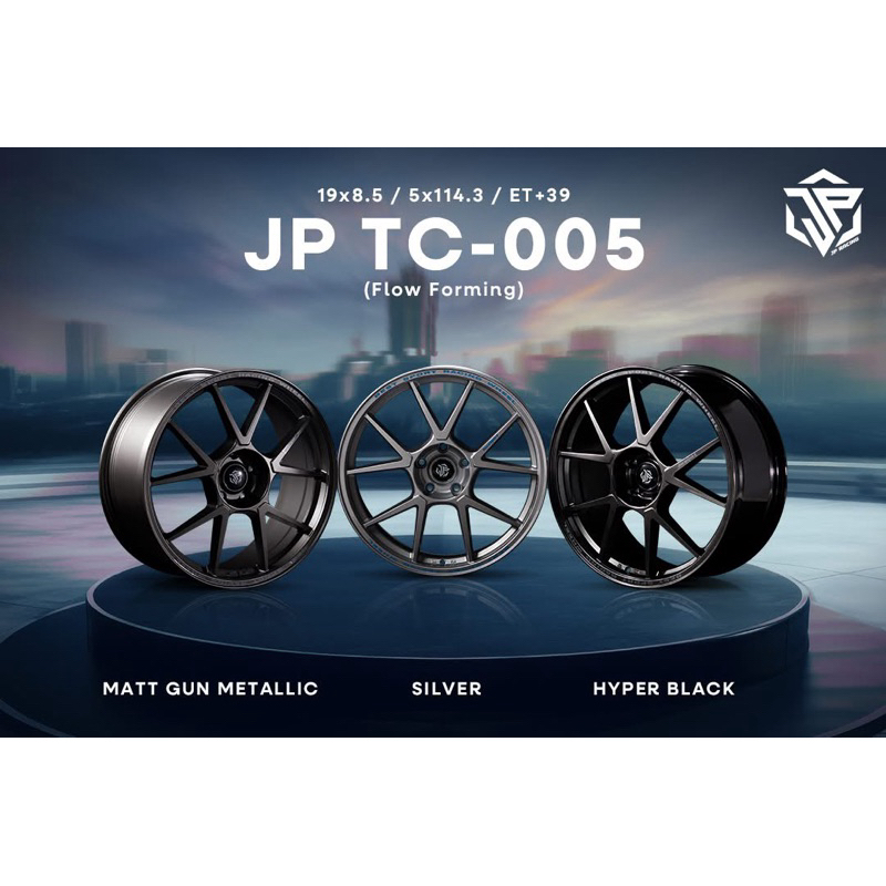 ล้อแม็กซ์ Jp racing TC005 ขอบ18 PCD 5/114 สวย สปอร์ต อย่าง มี สไตล์ เท่ทนทาน ราคาต่อสี่วง เบา กว่า เ