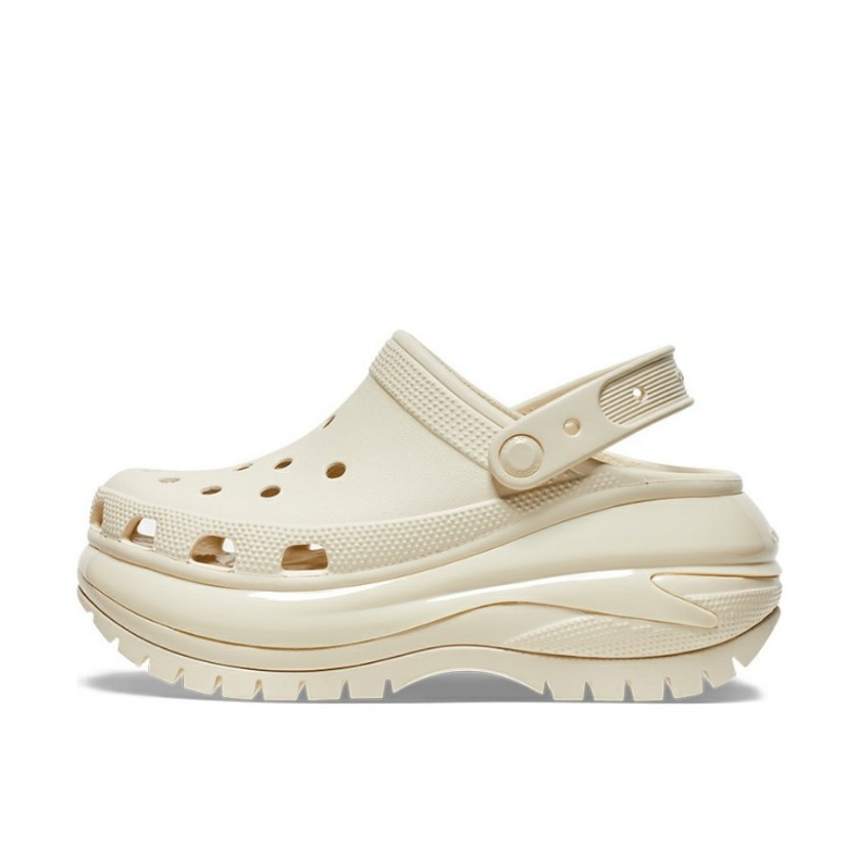 CROCS รองเท้าลำลองผู้หญิง BAYA PLATFORM CLOG รุ่น 20818611S - WINTER WHITE/BONE
