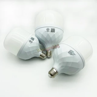 หลอดไฟทรงกระบอก (แสงไฟสีขาว) ขั้วE27 LED BULB หลอดไฟประหยัดพลังงาน 68/88/108/138 วัตต์